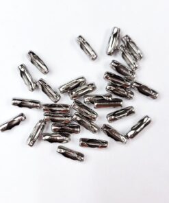 Herraje tapa cadena acero plateado – 40051