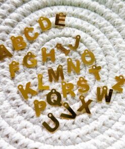 Dije letras goldfield - 20500