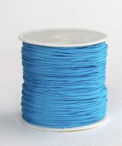 hilo chino de 100 metros azul brillante - 50001