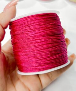 hilo chino de 100 metros Fucsia oscuro - 50001
