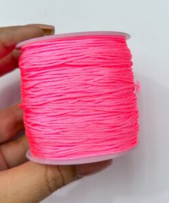 hilo chino de 100 metros Rosa neon - 50001