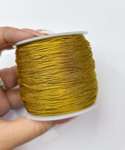 hilo chino de 100 metros mostaza oscuro - 50001