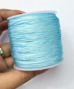 hilo chino de 100 metros azul cielo - 50001