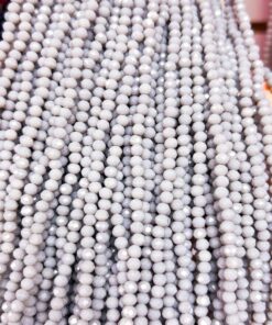 Tira cristal murano #4 Gris - 70008