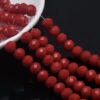 Tira cristal murano #4 vinotinto - 70008