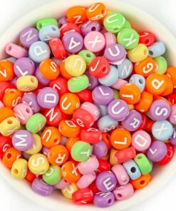 50016 - letras de colores surtidas