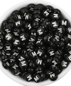 Alternative view of 50017 – Letras negras con blanco (A) y (M)