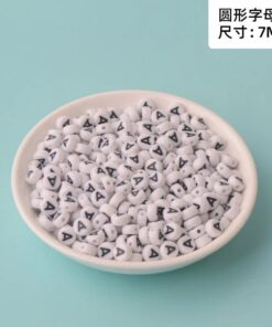 Alternative view of 50014 - Letras blancas con negro (A) y (M)