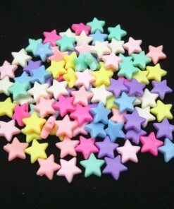 50029 - Estrella acrílica pasadora colores surtidos