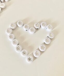 50049 - Estrellas acrílicas plateadas  surtidos