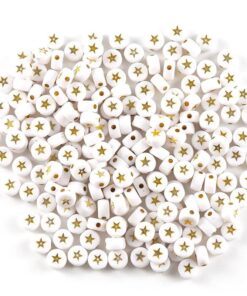 50050 - Estrellas acrílicas doradas surtidos