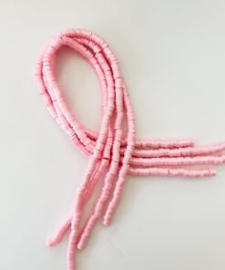 70002-5 - Tira de pucca/fimo #6 Rosado