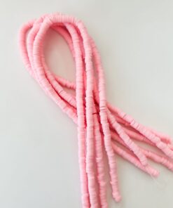 70002-9 - Tira de pucca/fimo #6 Rosa pastel