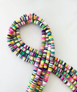 70002-24 - Tira de pucca/fimo #6 Multicolor oscuros