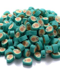 70010-1 - Tira de pucca/fimo aguacate