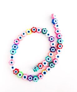 70010-17 - Tira de pucca/fimo ojo turco