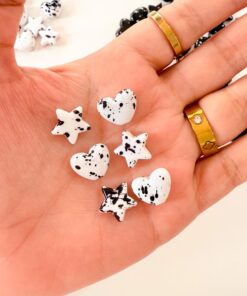 50067 - Paquete Figuras corazon estrella blanco