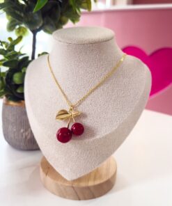 21096 - Collar Armado cereza