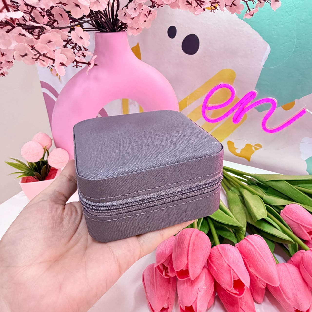 90999-4 Mini Joyero Gris