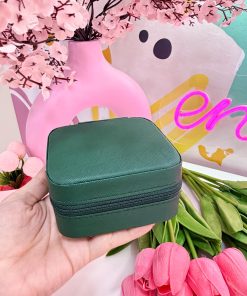 90999-2 Mini Joyero Verde Oliva