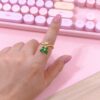 30042 - Anillos rodio