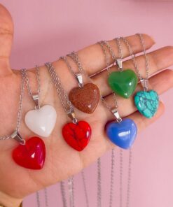 21014 - Collar Armado plateado corazon