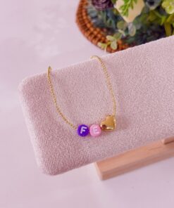Alternative view of 21013 - Collar armado letras colores