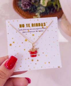 20159 - Collar armado papas mcdonalds