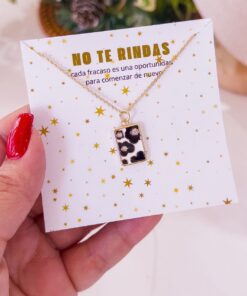 20160 - Collar armado tipo vaca