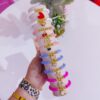 41151 - Pulsera puccas con dijes dorado