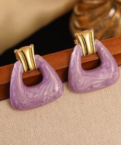 80339 - zarcillos esmaltado acero