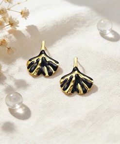 80089 - Zarcillo acero dorado