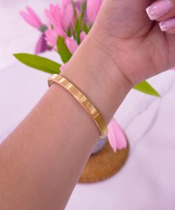 41160 - Pulsera acero dorada