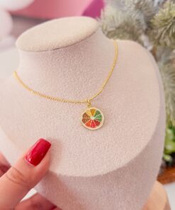 20036 - Collar armado naranja