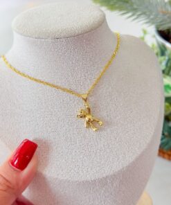 20088 – Collar armado oso de pie mediano