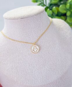 20346 - Collar armado angel blanco
