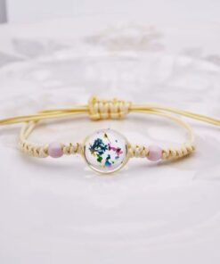 41005-5 Pulsera esfera multicolor