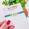 41020 - Pulsera hilo pez verde