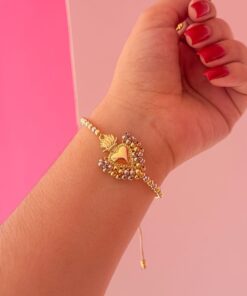 41169 - Pulsera multi balin con sagrado corazon