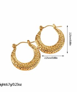 80188 - zarcillos de acero