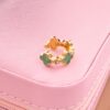 81013 - Earcuff dorado multi trebol