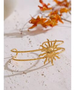 Alternative view of 41166 - Pulsera acero dorada SOL