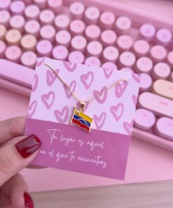 20040 - Collar armado mapa venezuela