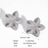 80054 - Zarcillos acero flor