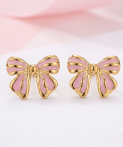 80054 - Zarcillos acero flor