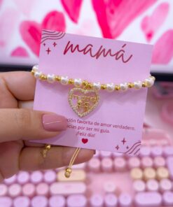 41006 - Pulsera balines MAMA niños