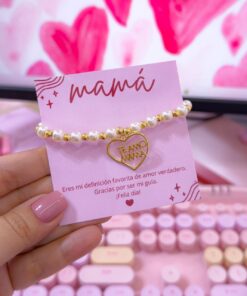 41006-2 Pulsera balines te amo MAMA