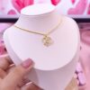 20175 - Collar armado corazon Fe