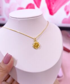 20123 - Collar armado rosa