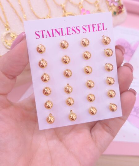 80460-1 Set 12 topitos dorados